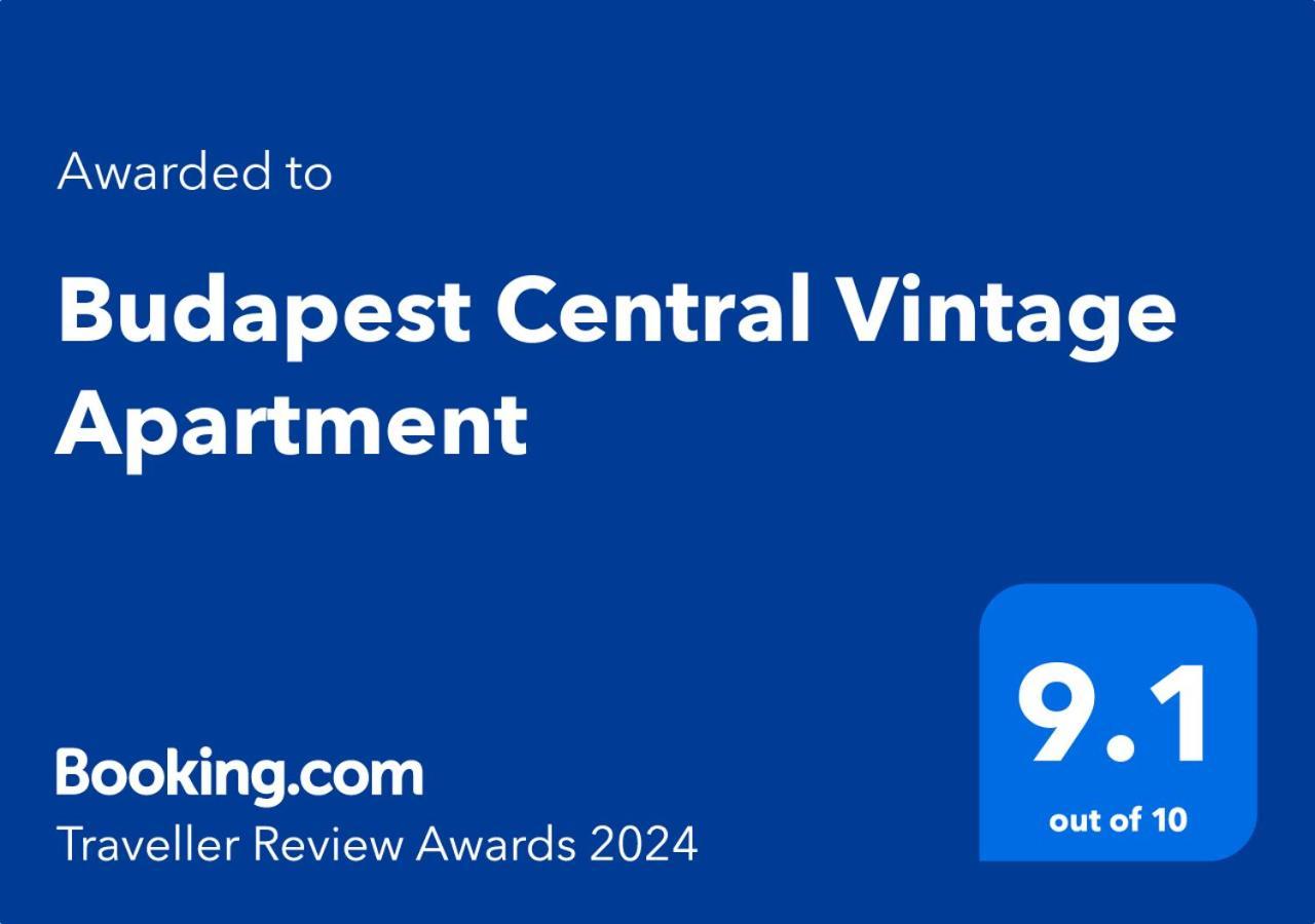 Budapest Central Vintage Apartment Luaran gambar